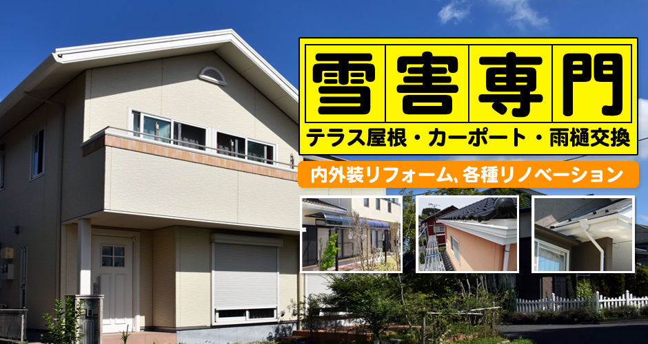 栃木県、滋賀県の雨樋修理・雨樋交換、外壁塗装、屋根塗装など、お住まいの修理、リフォームは、株式会社ホームプロテクトにお任せ下さい。台風（風害）、雪害などの自然災害の場合はお住まいの保険で対応出来る事があります。